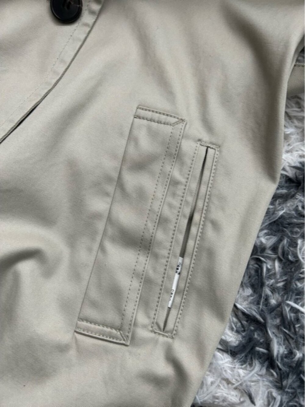 Tomboy Double Breasted Trench Vest - Picture 7 of 11